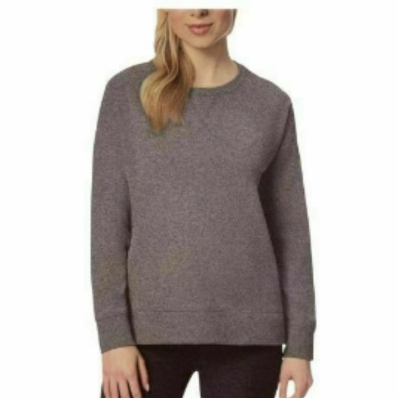 NWT 32 Degrees Fleece Crewneck Pullover Sweatshirt - Picture 2 of 4